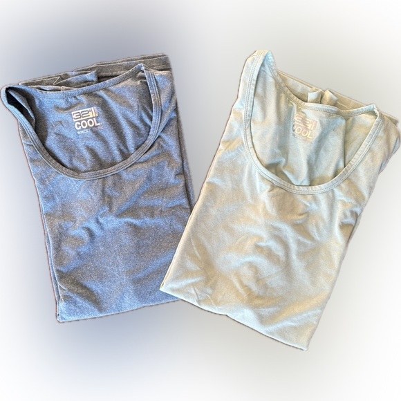 32 Degrees Tops - 32 Degrees | Bundle of 2 short sleeved t-shirts mint green and marled blue